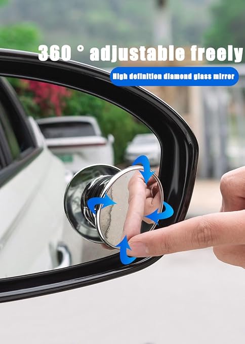 Espejo retrovisor 360° -Punto Ciego- Evita accidentes