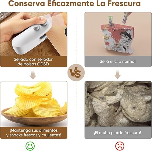 MINI SELLADORA DE BOLSAS PORTÁTIL - SELLADO TÉRMICO