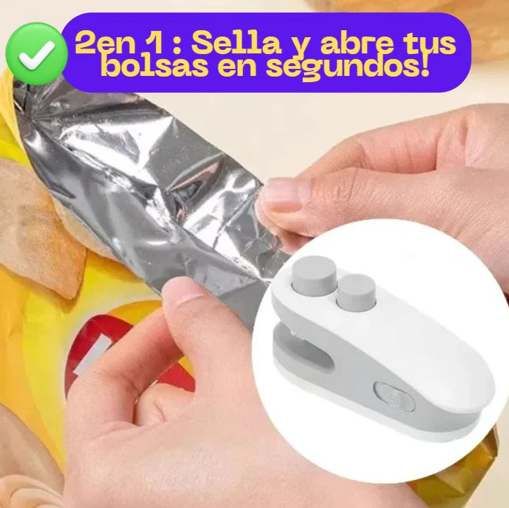 MINI SELLADORA DE BOLSAS PORTÁTIL - SELLADO TÉRMICO