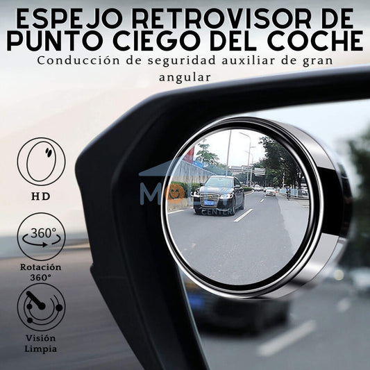 Espejo retrovisor 360° Punto Ciego 2 unidades